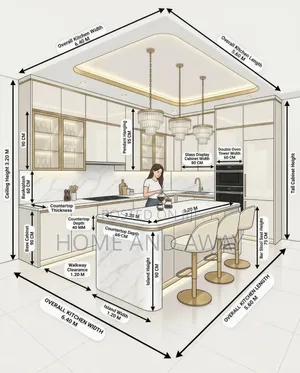 Kitchen Cabinets/Custom Made Design Kitchen Cabinets From 12,500,000/-