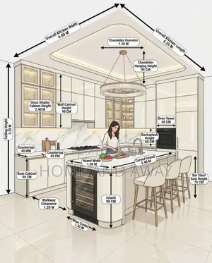 Kitchen Cabinets/Custom Made Design Kitchen Cabinets From 12,500,000/-
