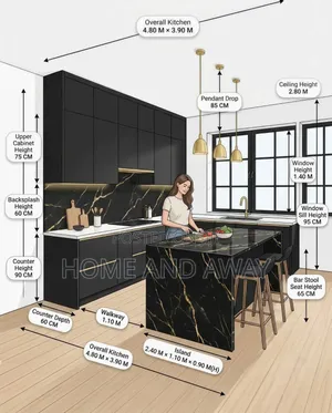 Kitchen Cabinets From as Affordable as 990,000/- Per Running Meter