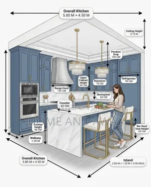 Kitchen Cabinets Customization Services 1,050,000/- Per Running Meter