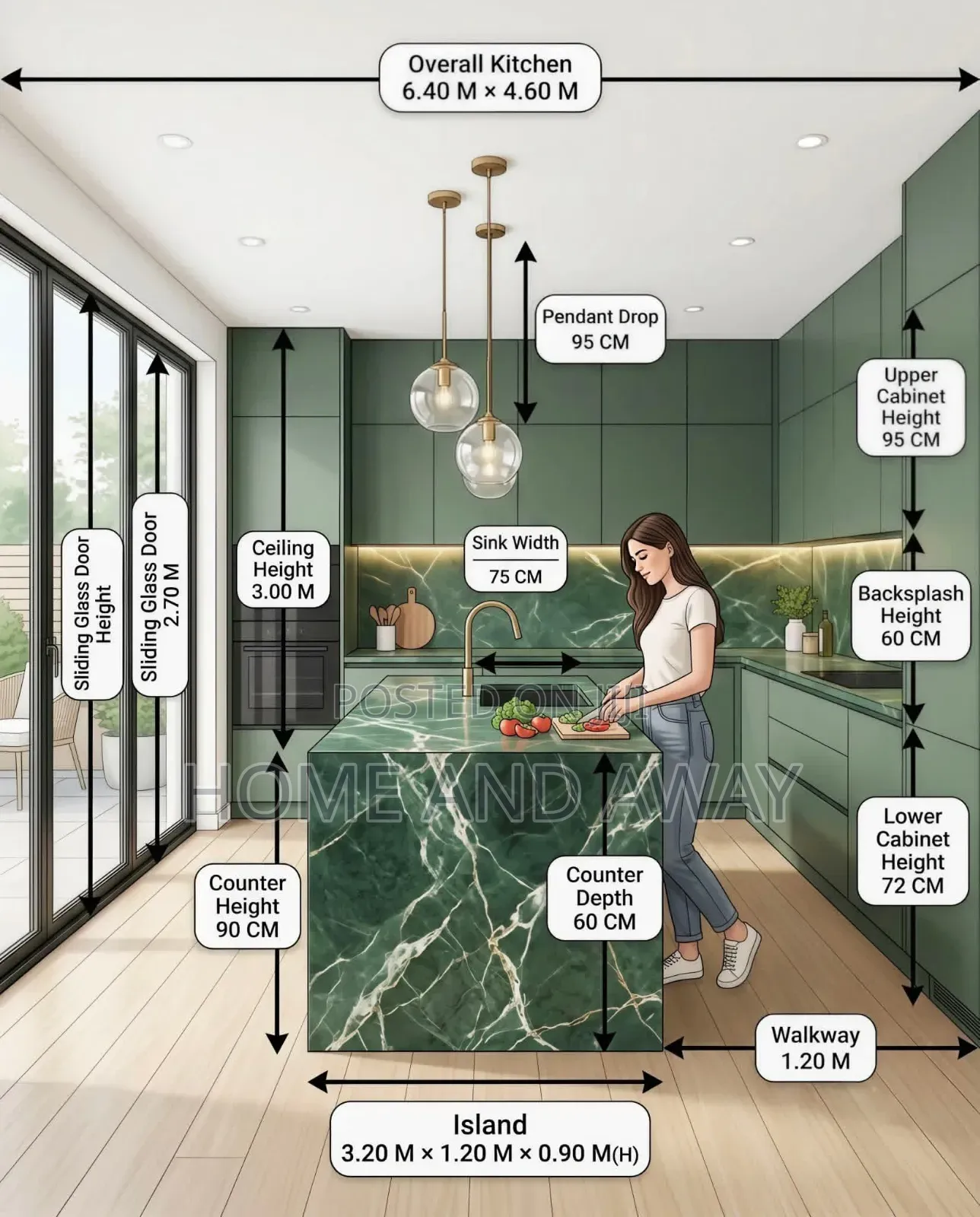 Kitchen Cabinets Customization Services 1,050,000/- Per Running Meter