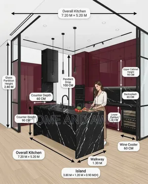 Kitchen Cabinets Full Self Contained Setup From 12,000,000/- Order Now