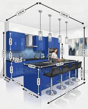 Kitchen Cabinets/Blue House Kitchen Cabinets From 9,500,000/-
