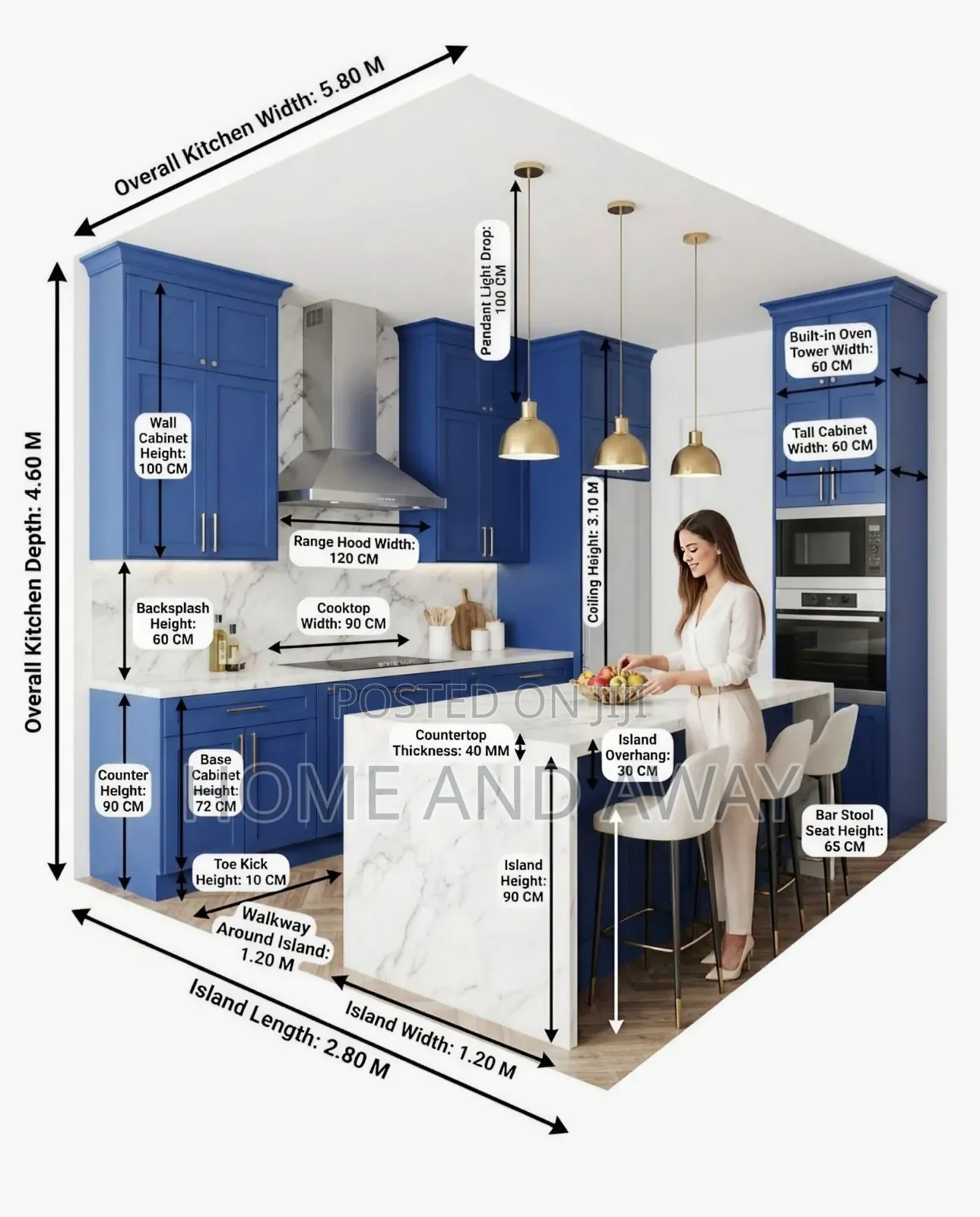 Kitchen Cabinets/Blue House Kitchen Cabinets From 9,500,000/-