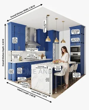 Kitchen Cabinets/Blue House Kitchen Cabinets From 9,500,000/-