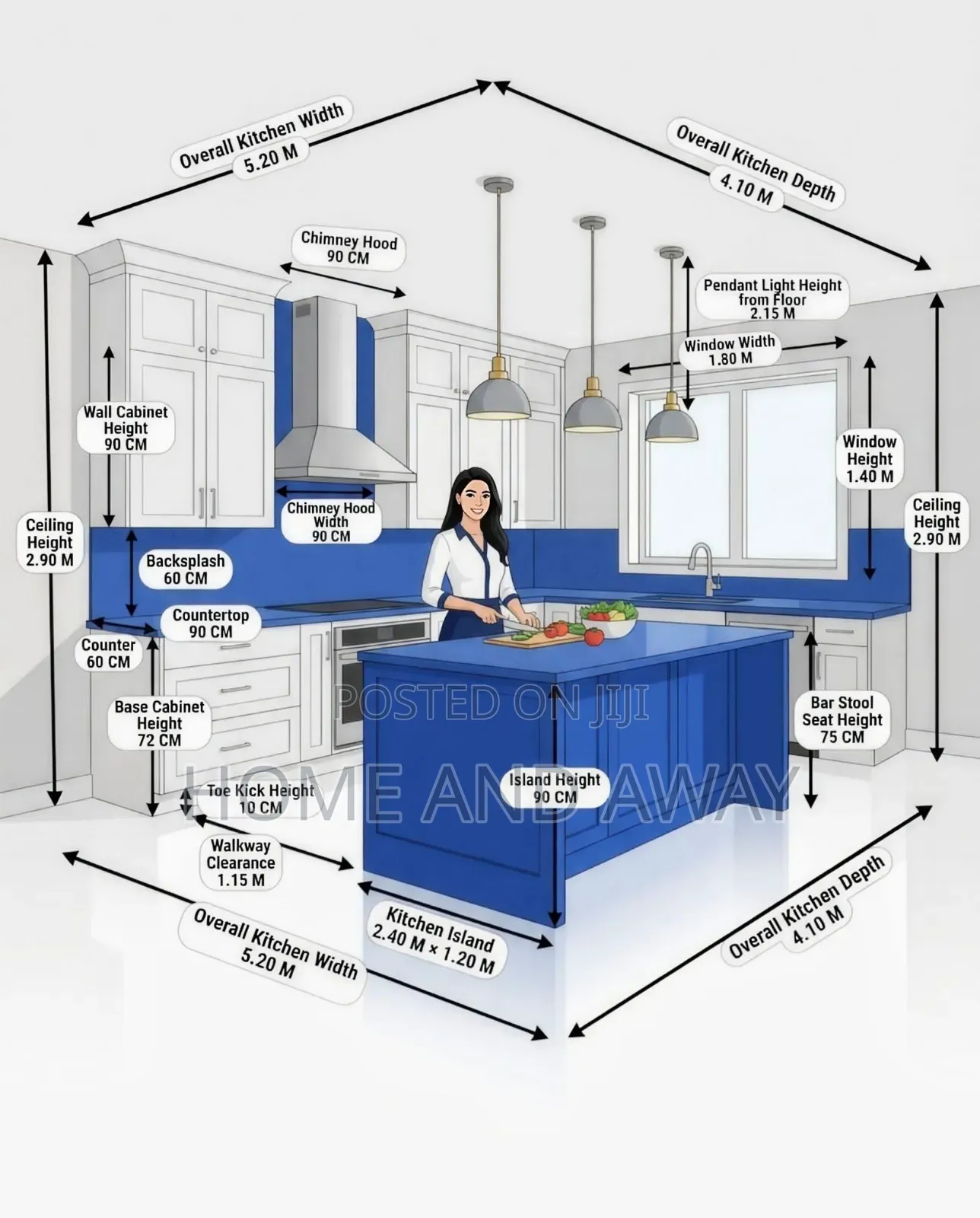 Kitchen Cabinets/Blue House Kitchen Cabinets From 9,500,000/-