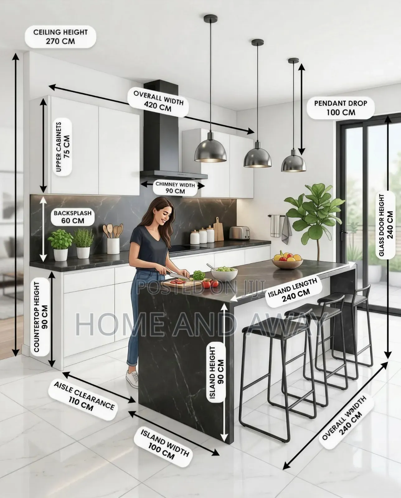 Kitchen Cabinets Bonanza From 990,000/- Per Running Meter All Types