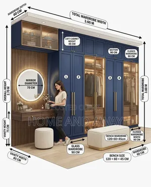 Wardrobes/Best of the Best Modern Wardrobes From 1,000,000/- Per Meter