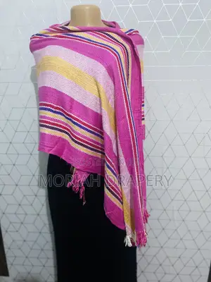 Stylish Women's Acrylic Woven Shawls Scarves - Free Size