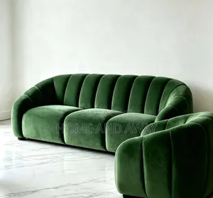 Sofas/4 Seater Macedonian Velvet Sofa Set Couch Any Colour 1,300,000/-