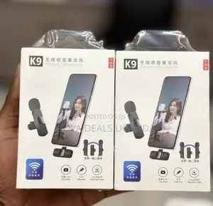  Dual Wireless Lavalier Microphone Plug and Play-No App Required