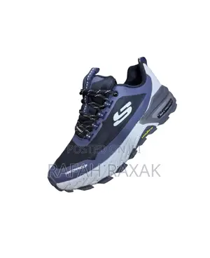 Original Navy Blue Skechers Good Year Max Protect Running/Hike Sneaker
