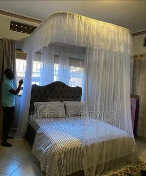 Free Size Luxury Wall Mounted Mosquito Net- Purple or White
