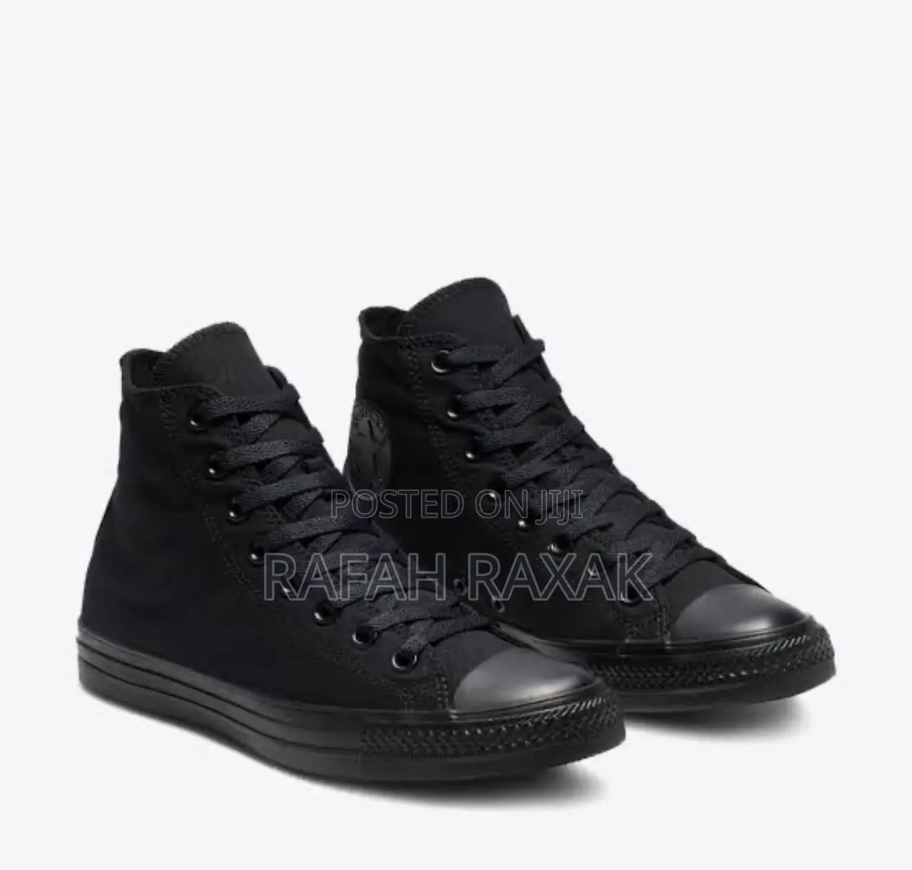 Original Triple Black High Top All-Star Converse Chuck Taylor Sneakers