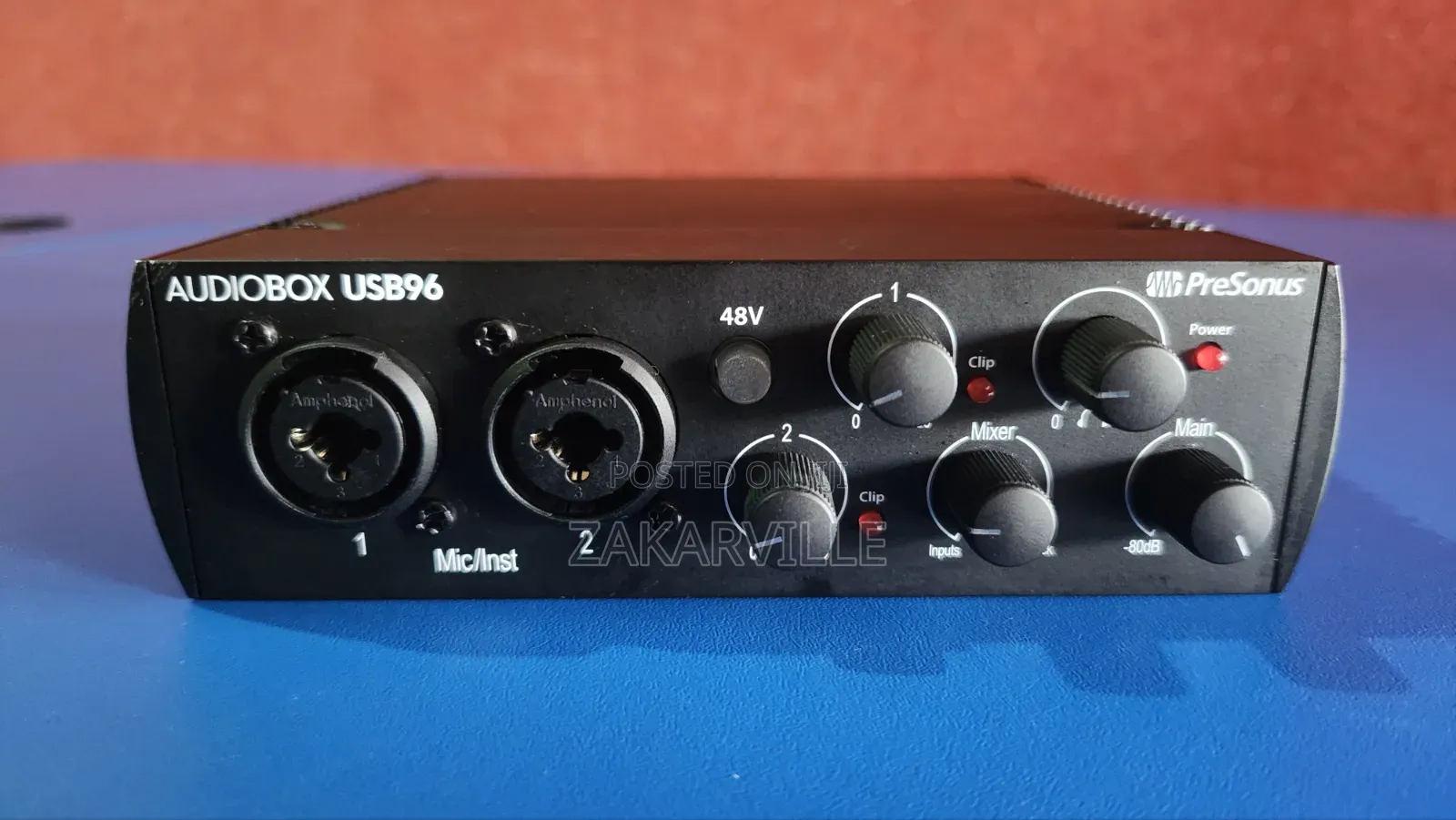 Presonus Audiobox USB96 2i2 Studio Interface (Sound Card)