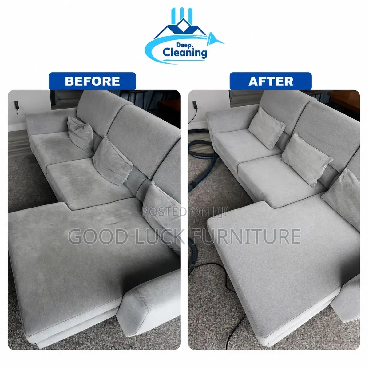 Sofa Cleaning and Deep Cleaning