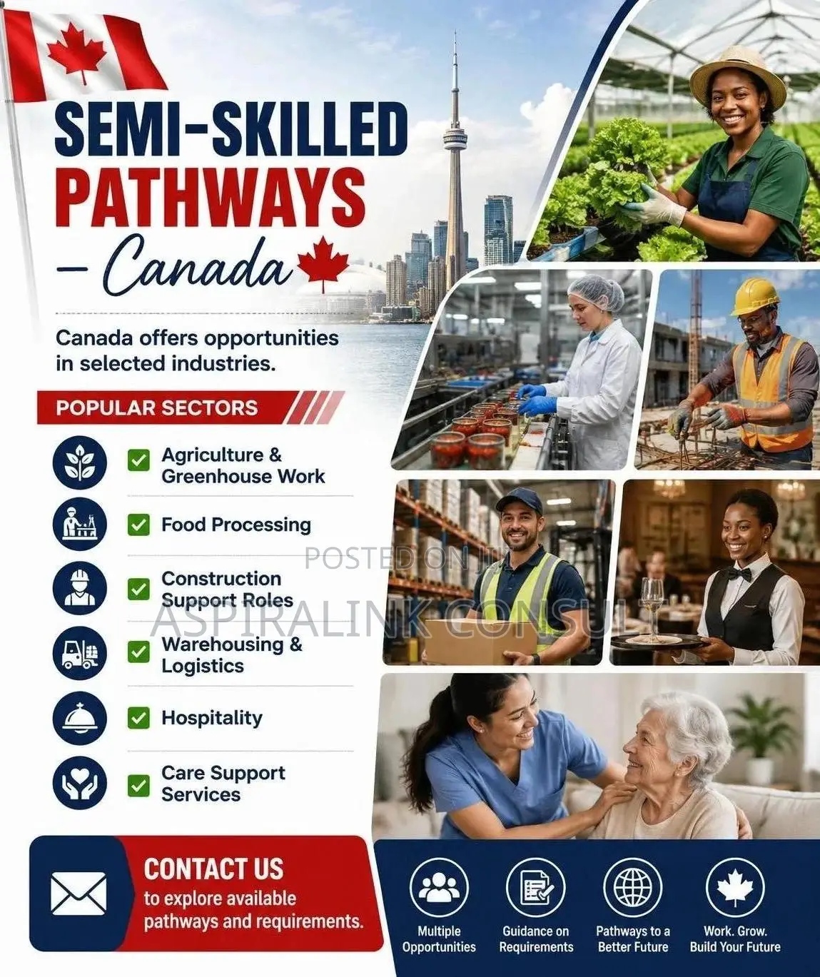 Semi Skilled Pathways -Canada