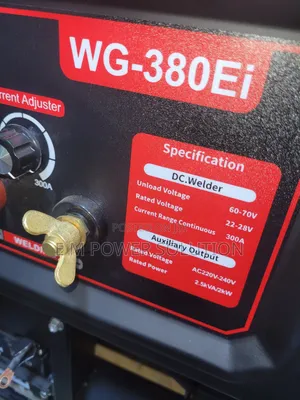 Maxmech Gasoline Welding Generator 380haps