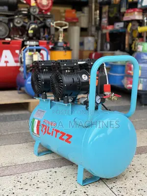Silent Air Compressor 50L Double Piston