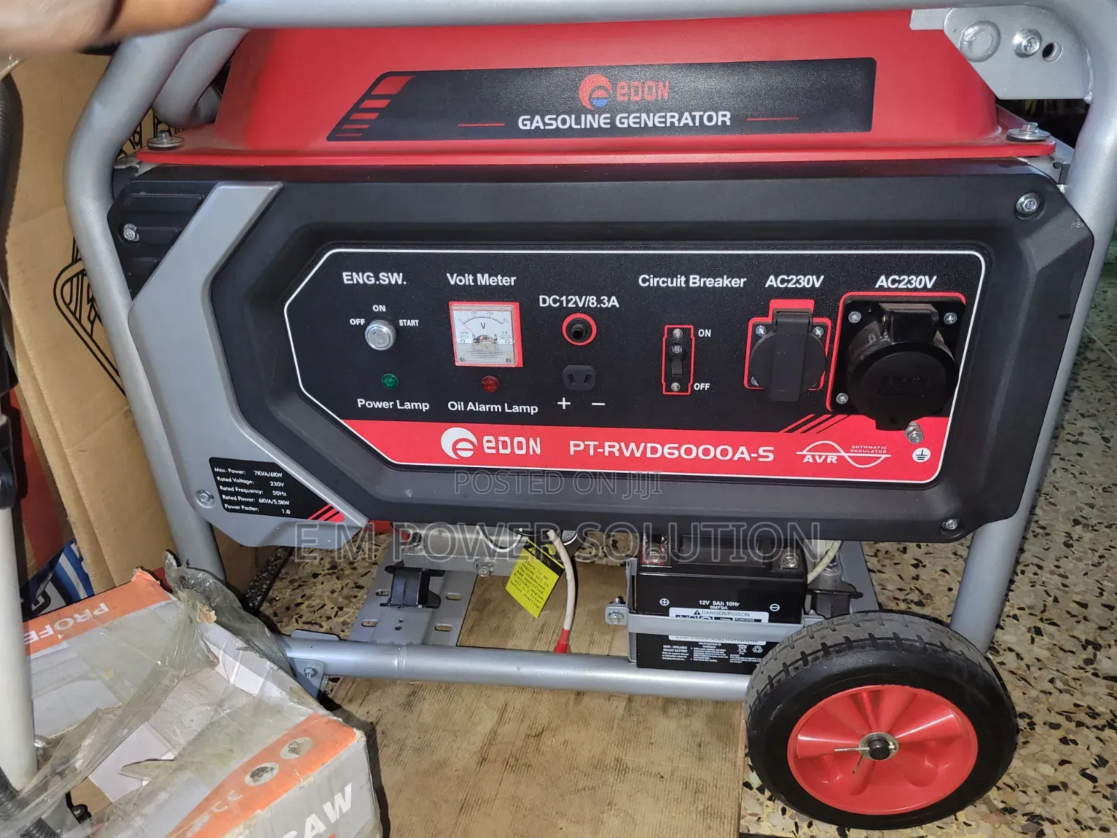 Edon RWD 6000E Gasoline Generator