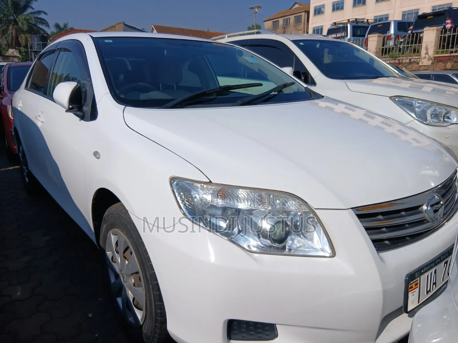 Toyota Axio 2011 White