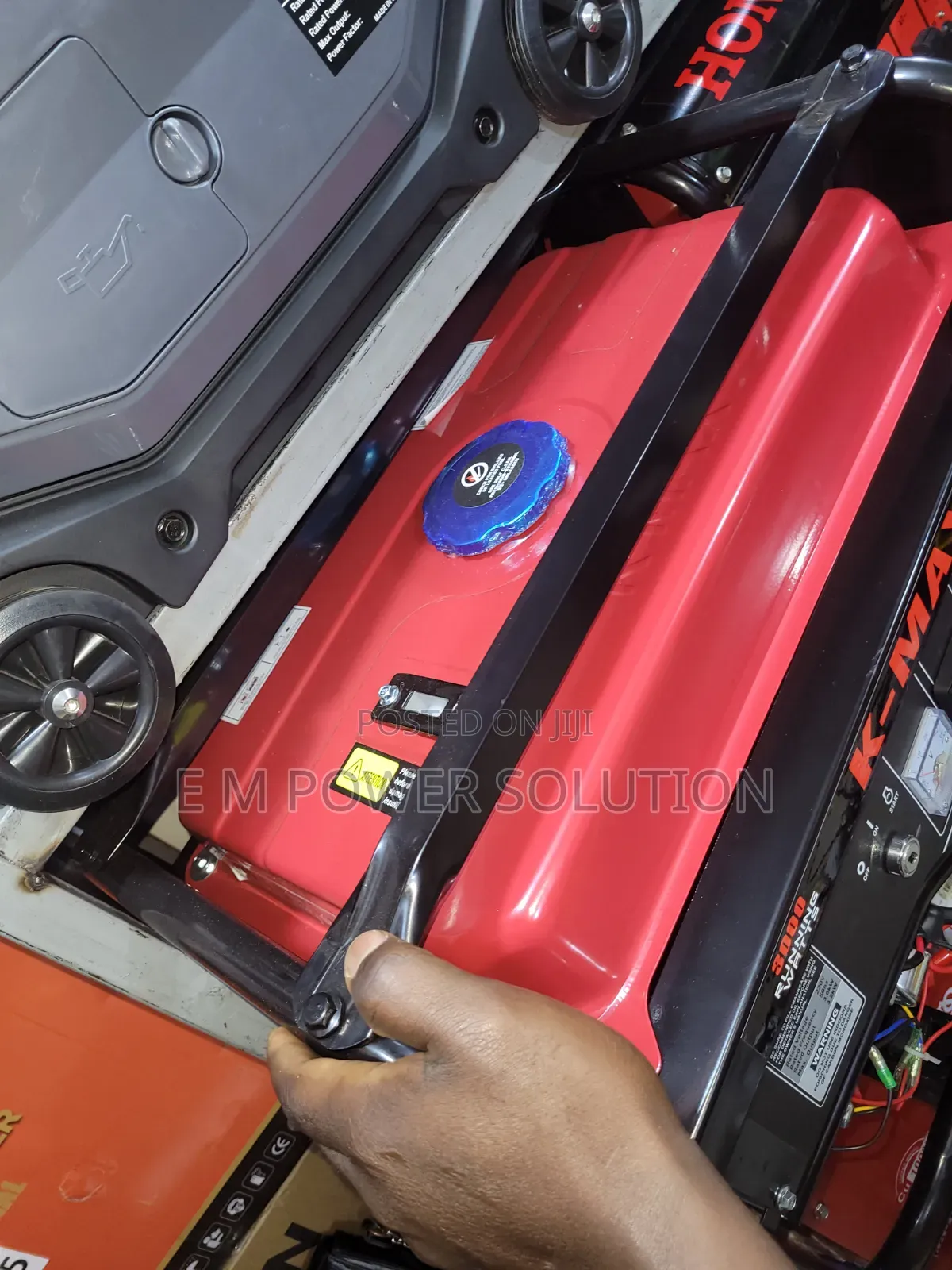K Max Gasoline Generator Key Start and Manual