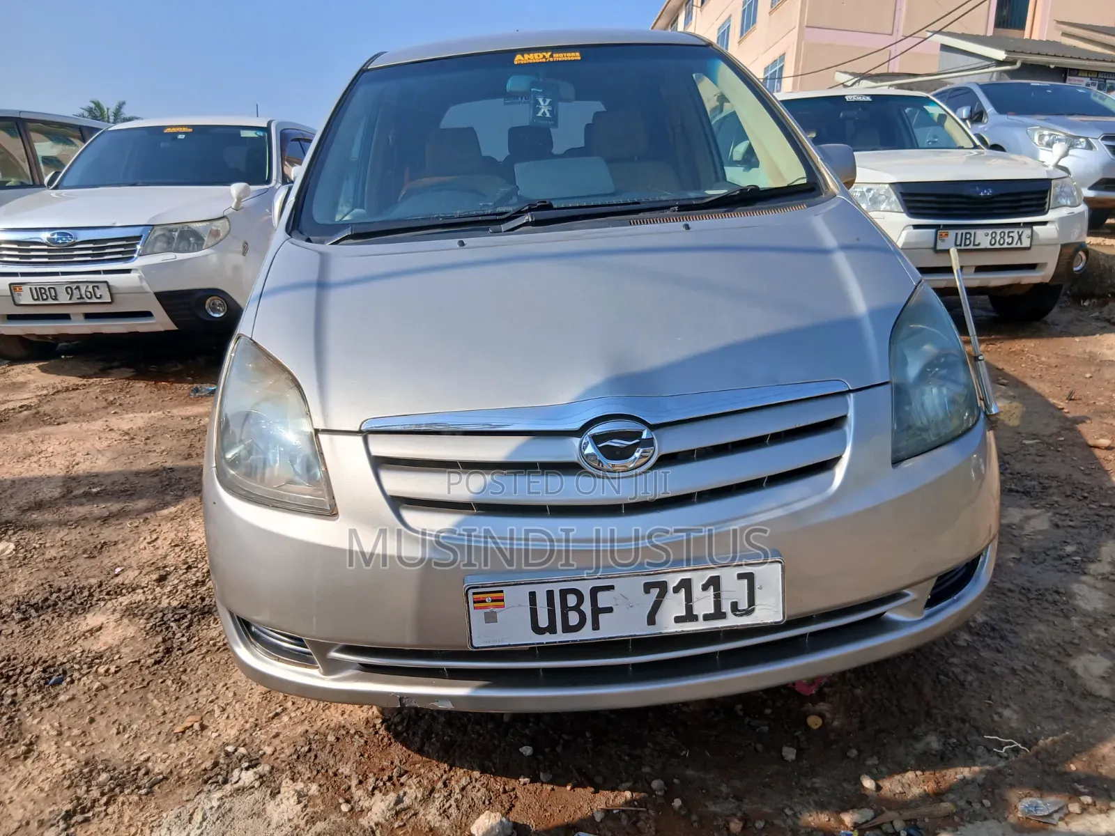 Toyota Corolla Spacio 2004 Silver