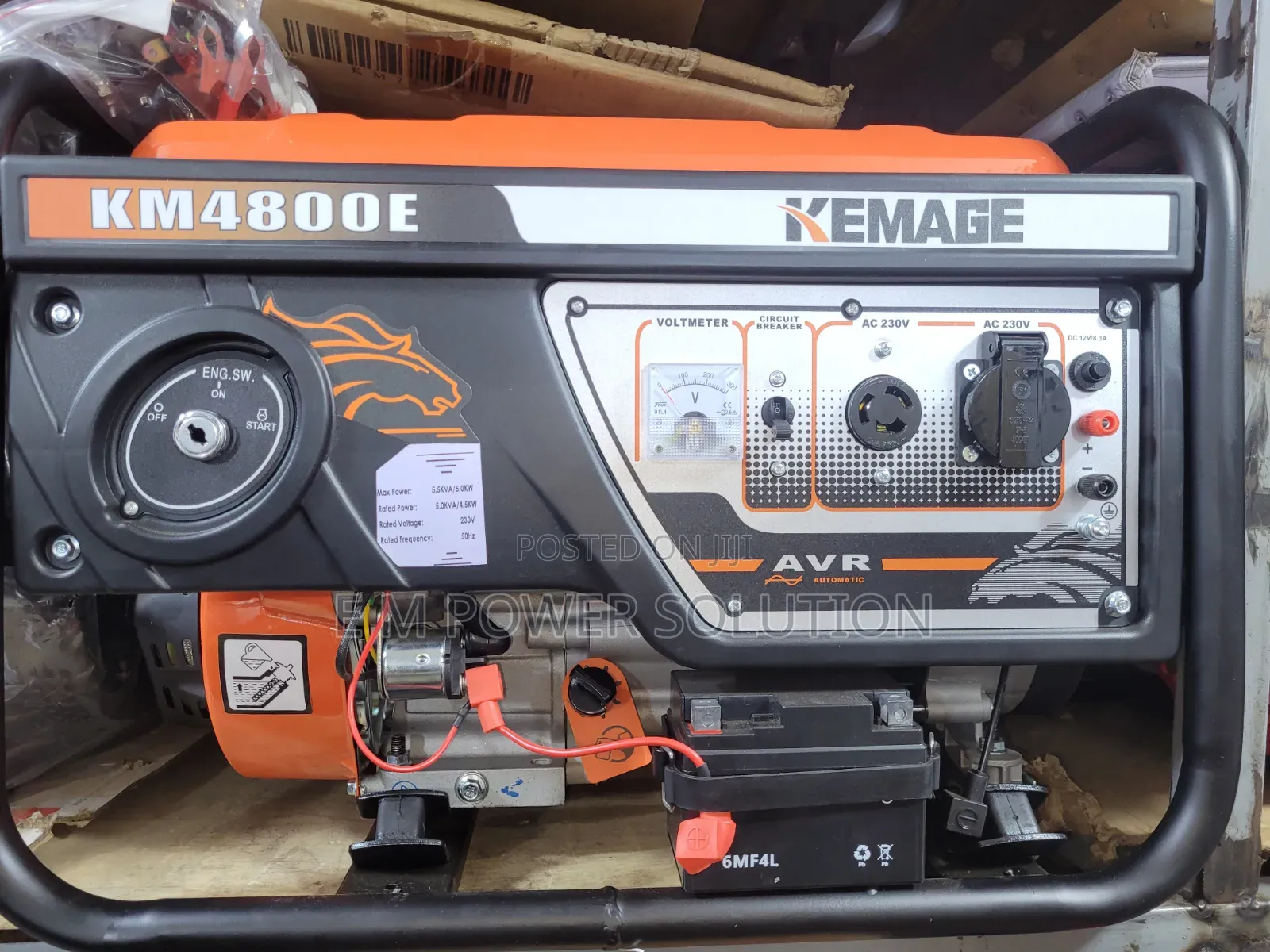 Kamage Petrol Generator Km 4800E
