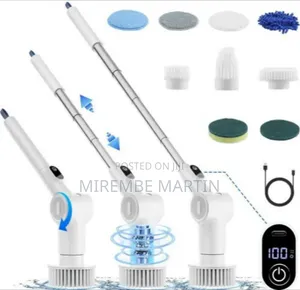 DSP 9-in-1 Electric Spin Scrubber, Cordless Shower Power Brush