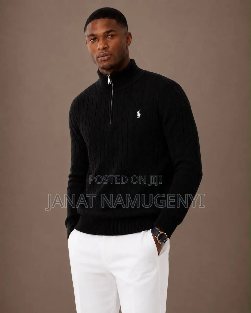 Polo Quarter Zip Sweaters