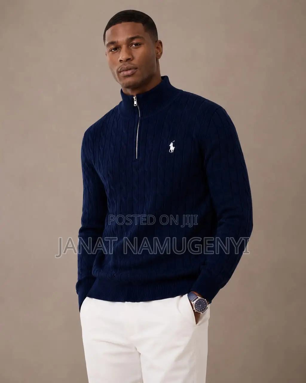 Polo Quarter Zip Sweaters
