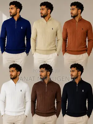 Polo Quarter Zip Sweaters