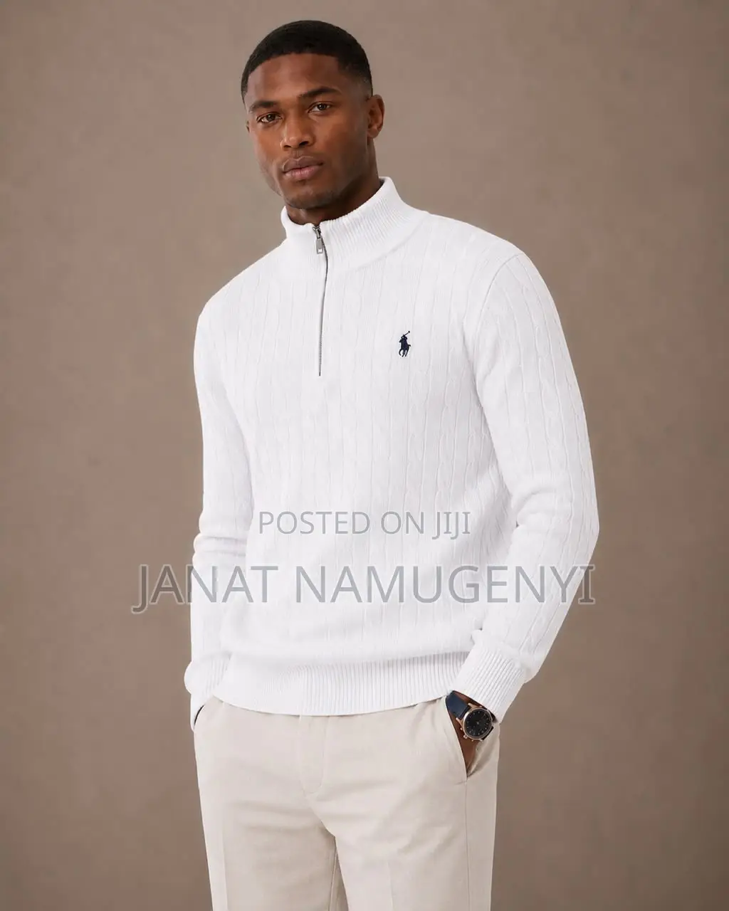 Polo Quarter Zip Sweaters