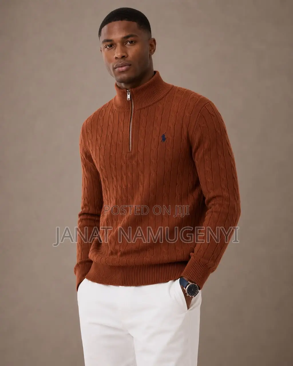 Polo Quarter Zip Sweaters
