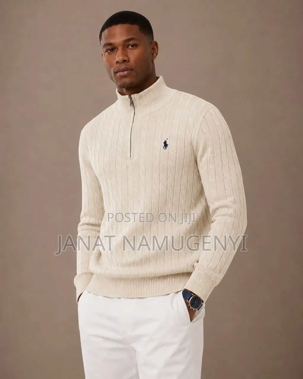Polo Quarter Zip Sweaters