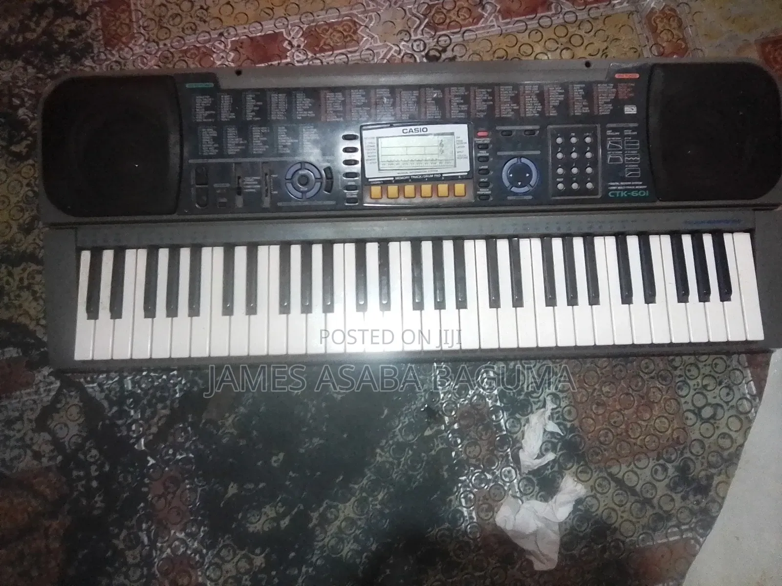Piano Casio 601 CTK
