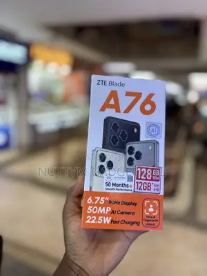 New ZTE Blade A76 5G 128 GB Black