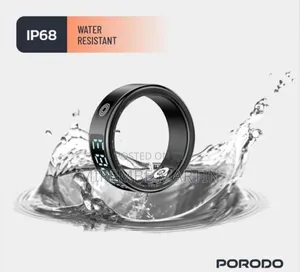 Genera Porodo FitSync Smart Ring, Digital Display and Touch Scroll