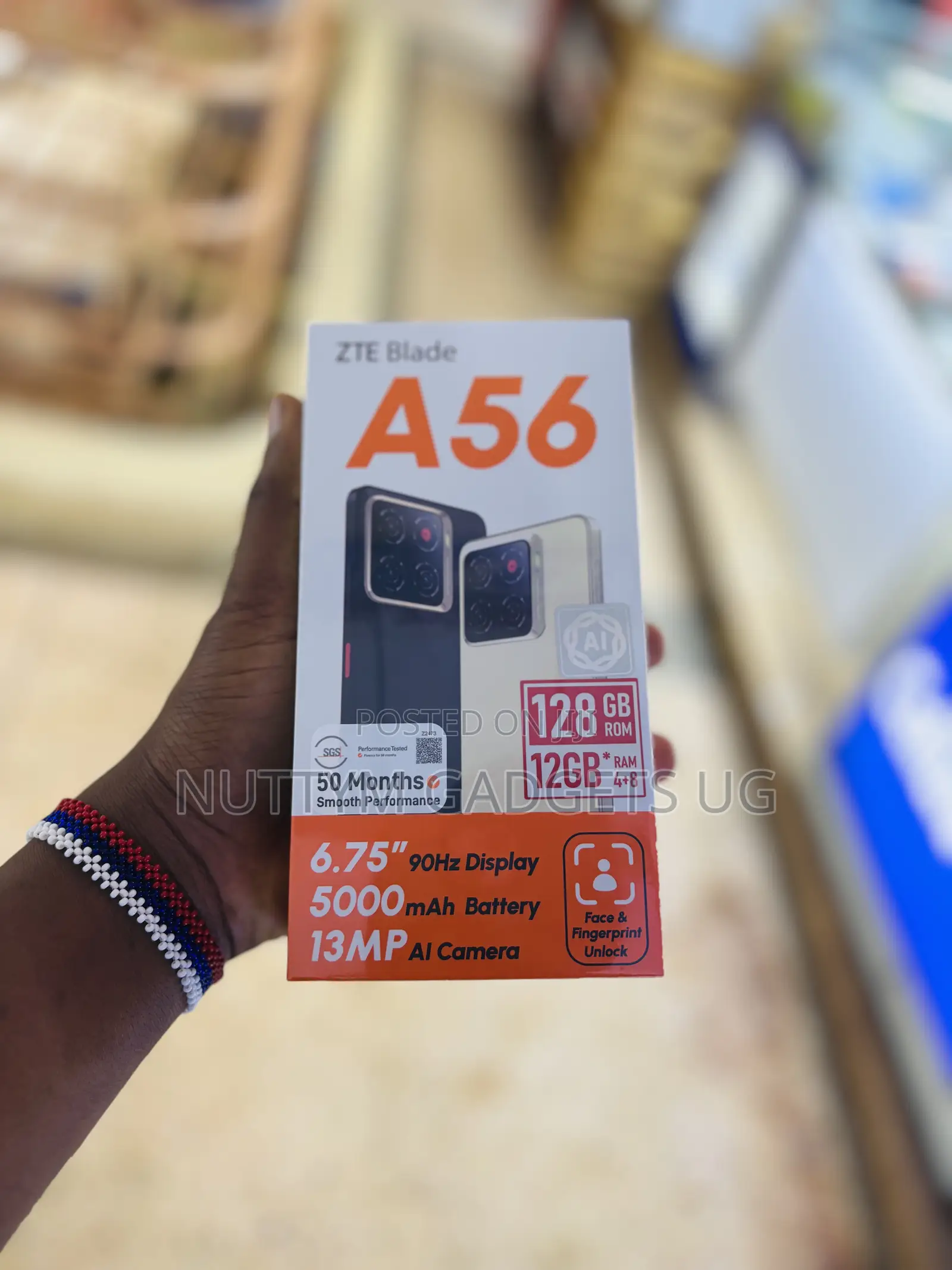 New ZTE Blade A56 128 GB Black
