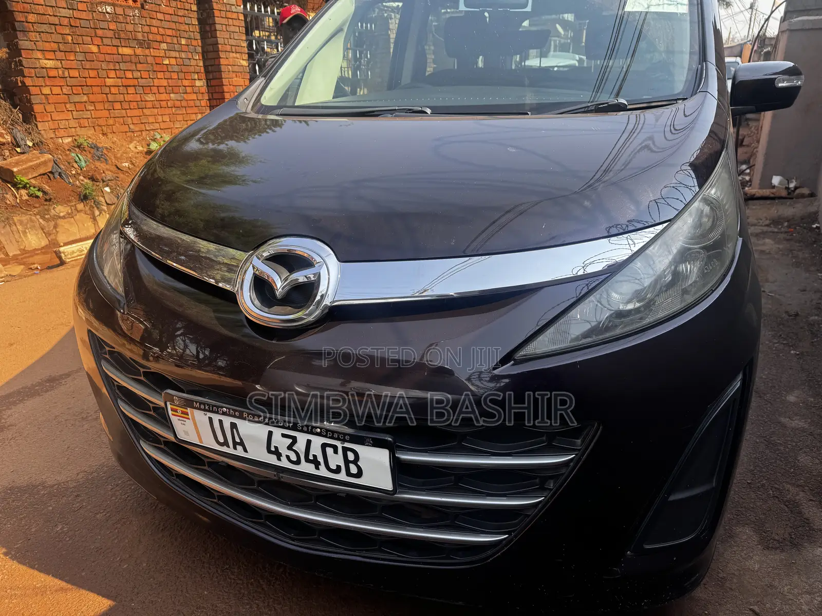 Mazda Biante 2009 Burgundy