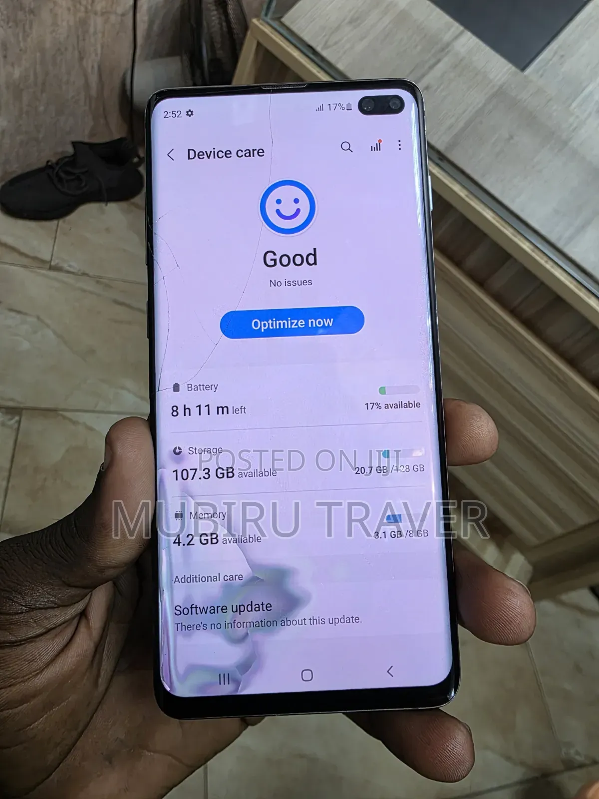 Samsung Galaxy S10 Plus 128 GB Blue