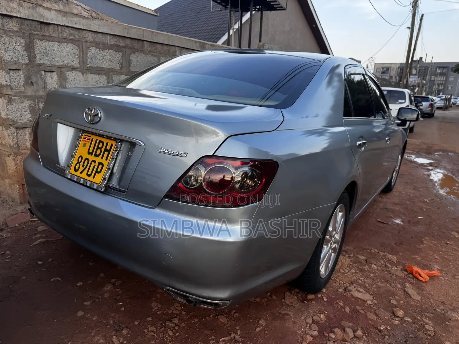 Toyota Mark X 2007 Gray