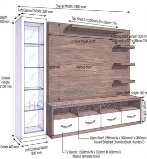 TV Stands/Comfy Wall Unit TV Stands in Any Colour From 1,600,000/-
