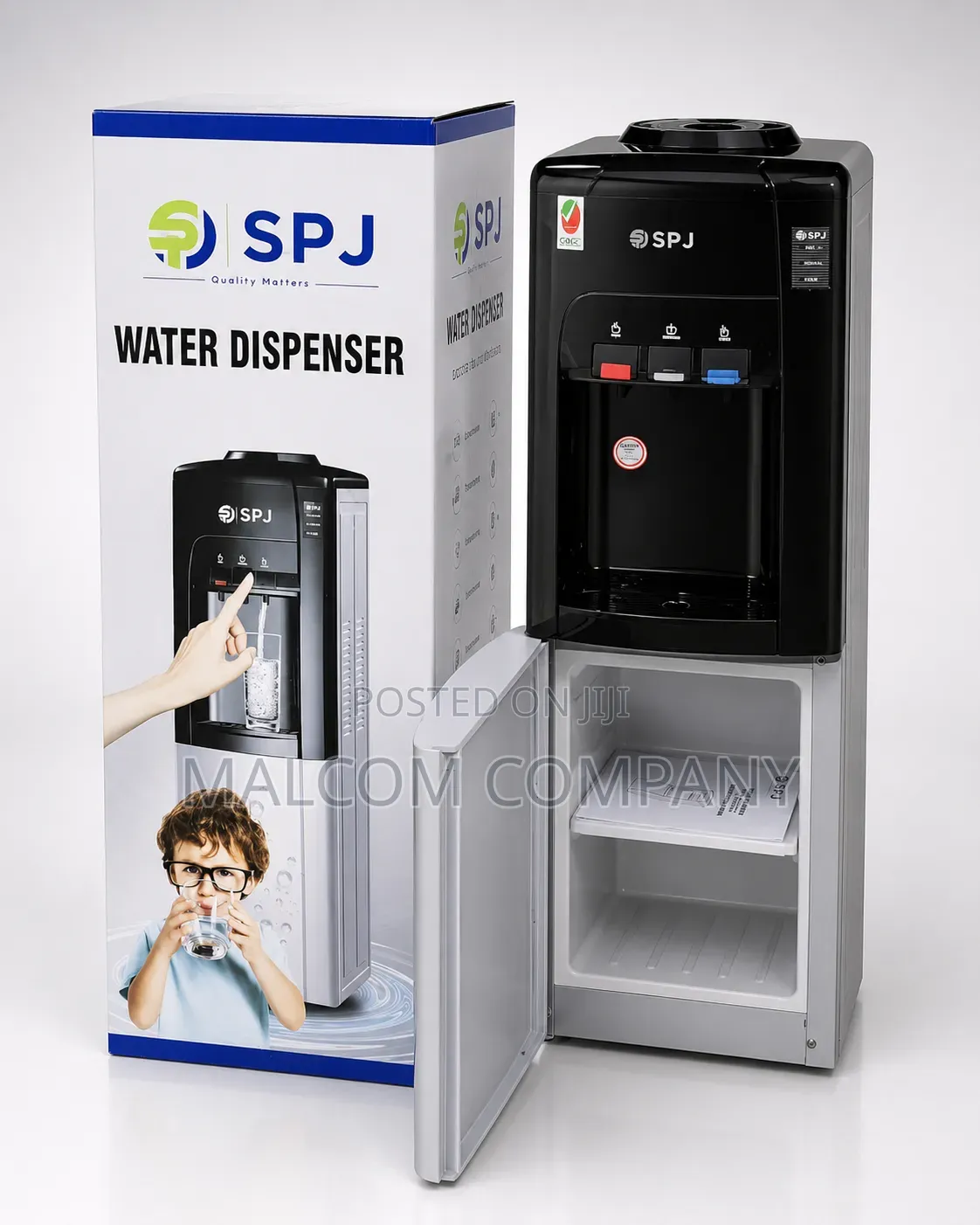 SPJ 3 Taps Water Dispenser - Hot, Normal Cold
