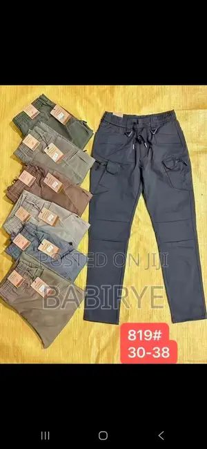 Tactical Cargo Khaki Pants