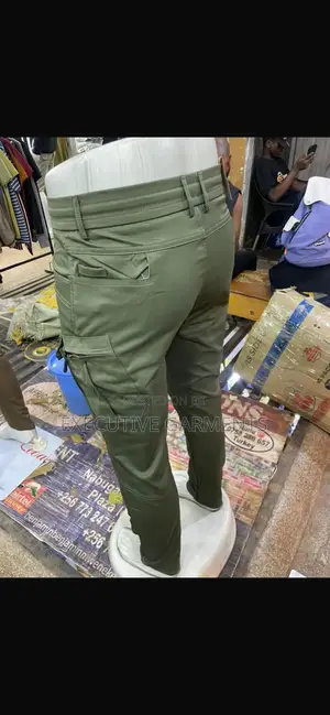 Tactical Cargo Khaki Pants