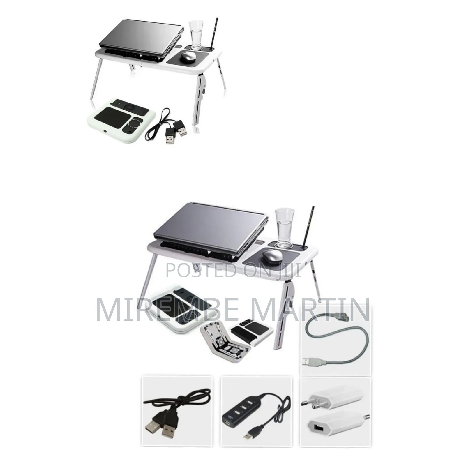 Foldable Portable Bedroom Table Desk Laptop Table Stand Organizer-