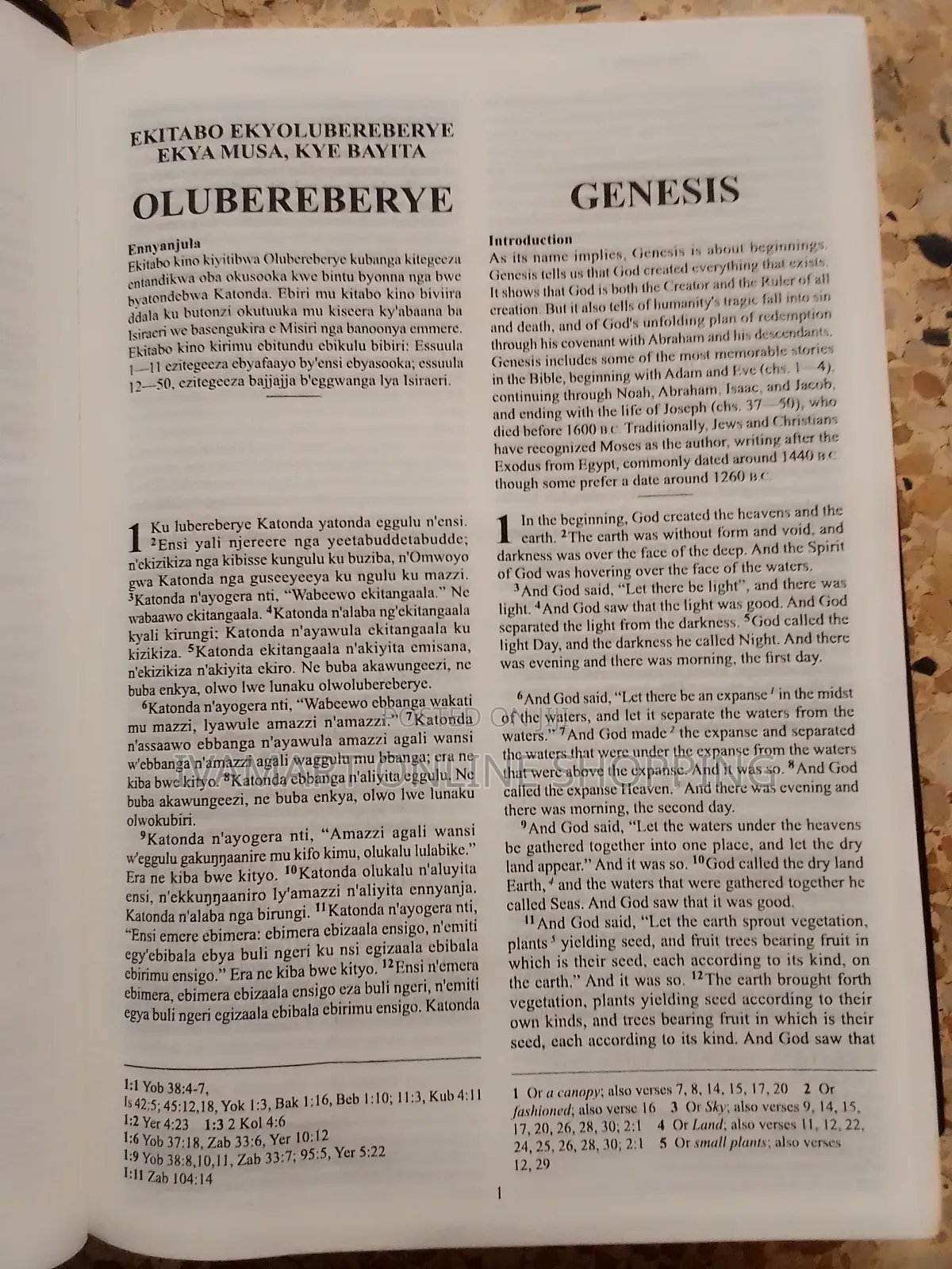 Holy Bible Luganda and English (ESV) Combined
