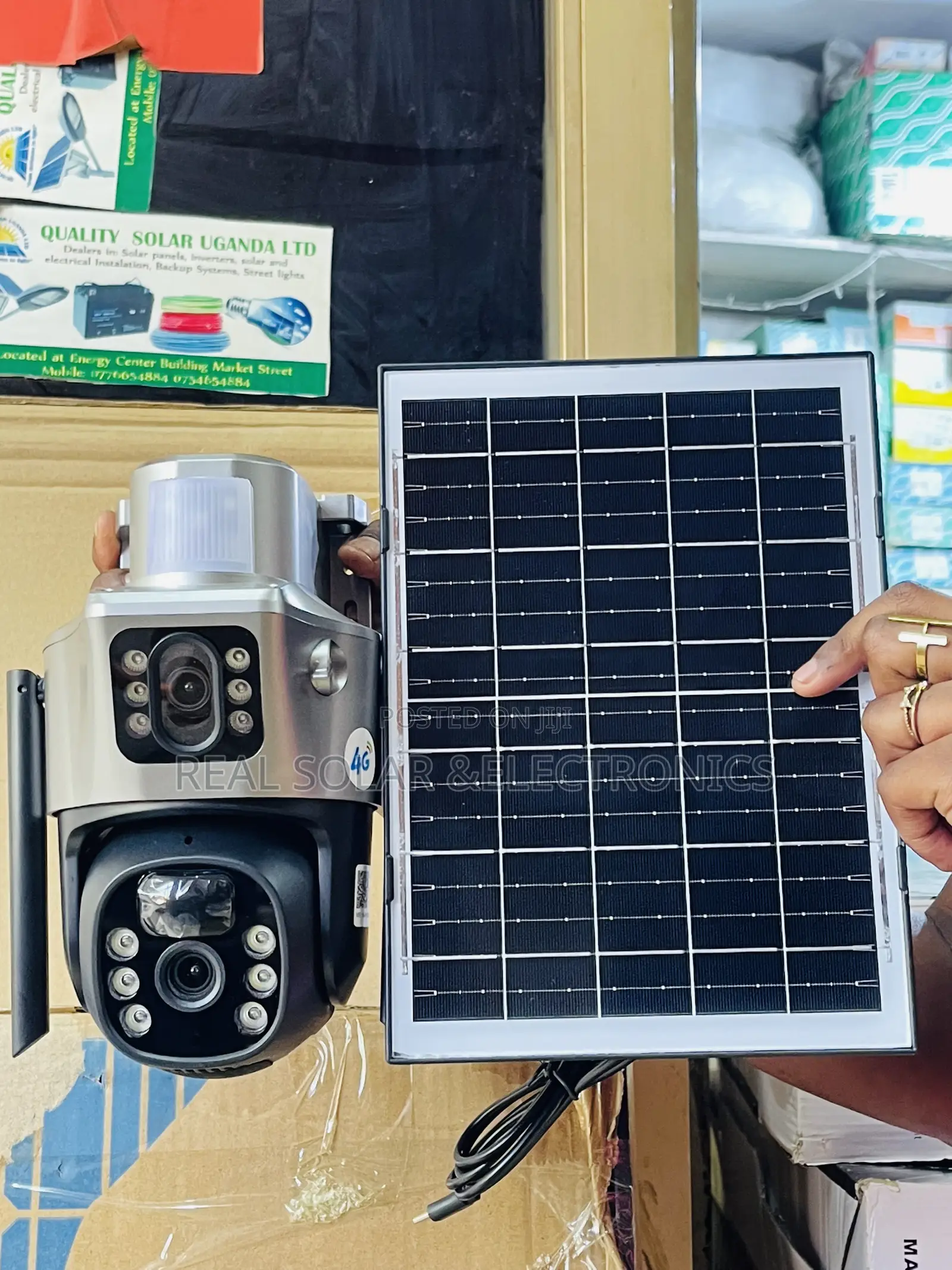 Double Lens Solar Camera