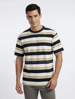 Stripped Classic T-Shirts